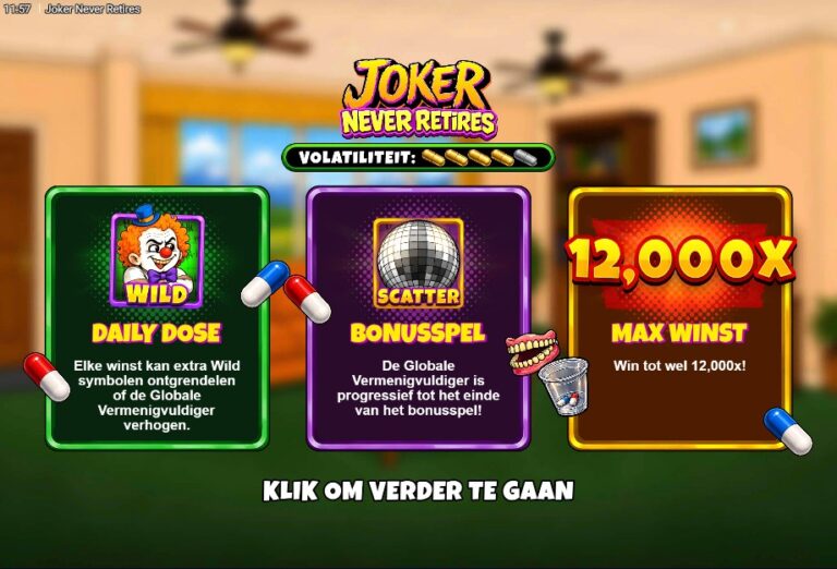 Screenshot 1 van Joker Never Retires